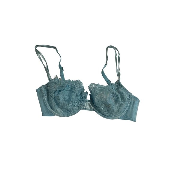 Scarlett Gasque Scarlett Wired Bra in Aqua Blue